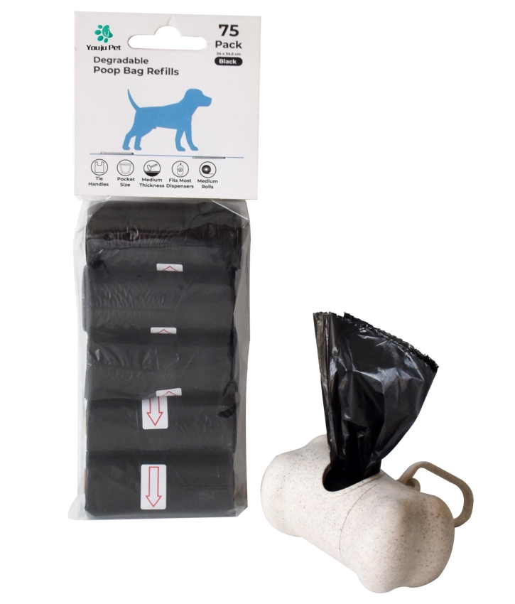 flat bottom poop bag